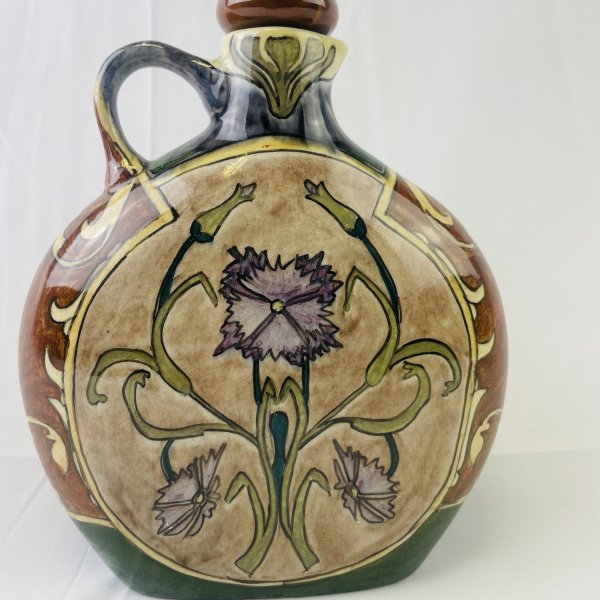 Weduwe NSA Brantjes Purmerend - Art Nouveau pottery vase