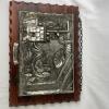 Vintage Der Arme Poet Framed Relief Artwork