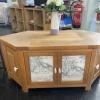 Burford Corner TV Unit with Door