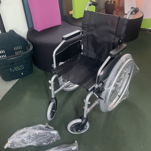 NRS Healthcare Transit-Lite Self-Propelled Wheelchair